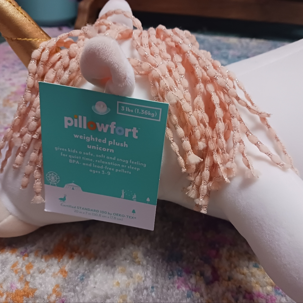 Pillowfort Weighted Unicorn BRAND NEW